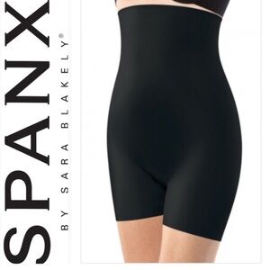 NWT Spanx Slimplicity High-Waisted Shapewear Tummy Control Pull-On Black Size S